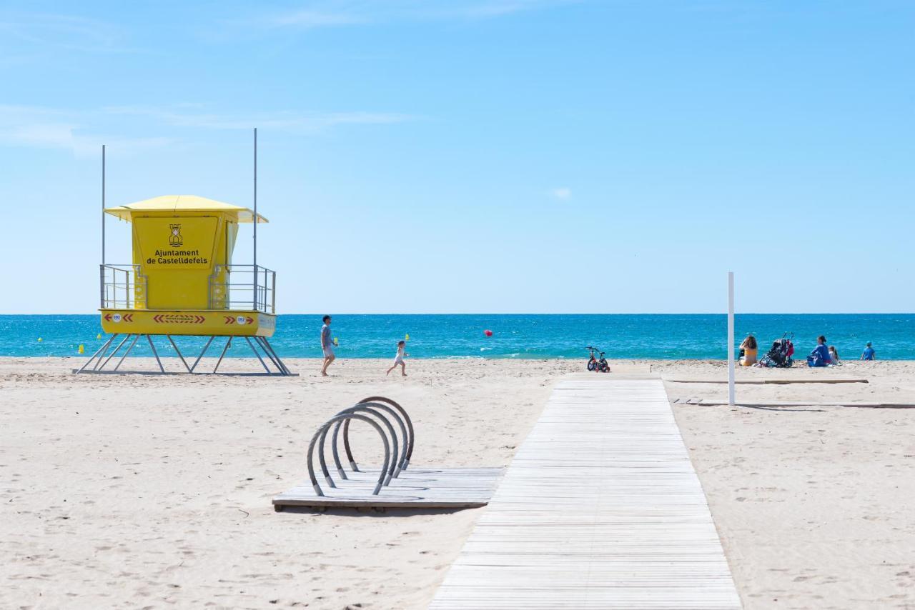 Maka Beach Apartment V Castelldefels Luaran gambar